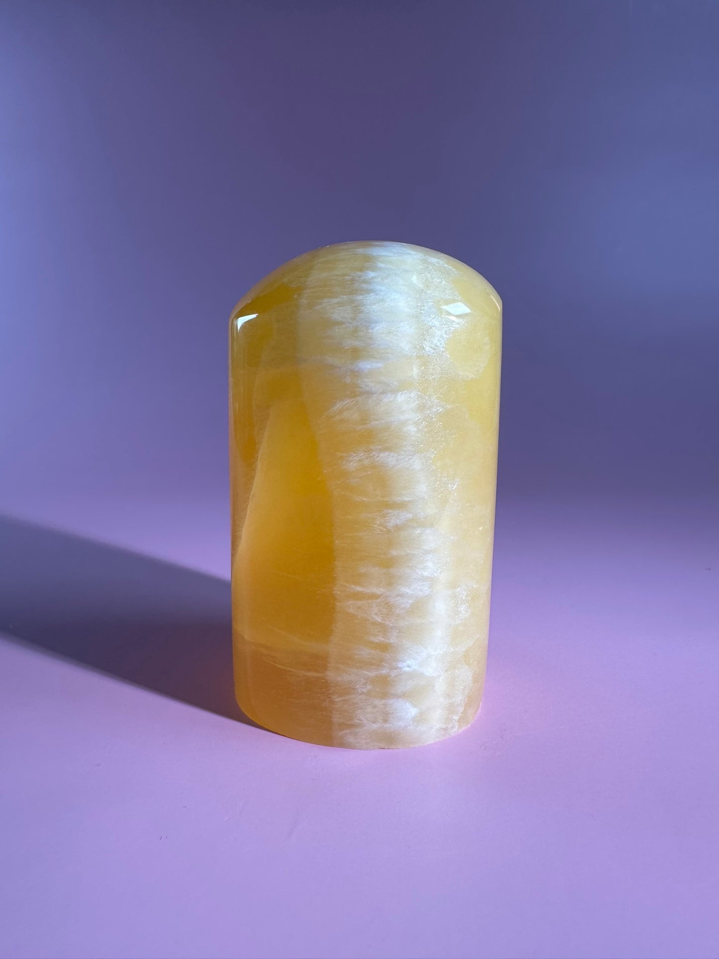Orange Honeycomb Calcite Freeform - Option  A