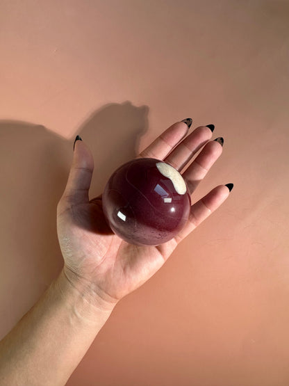 Mookaite Jasper Sphere – D