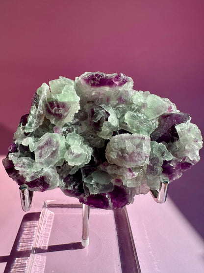 Green & Purple Fluorite Specimen – Option B