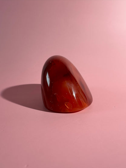 Carnelian Standing Freeform Option Q | Personal Empowerment & Courage Crystal