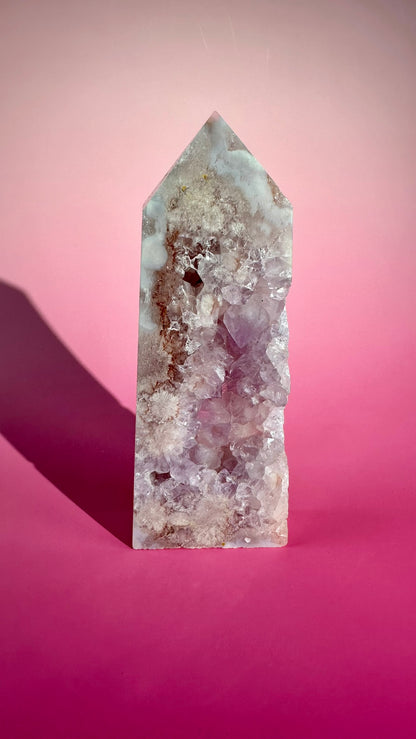 Pink Amethyst Obelisk – Option F