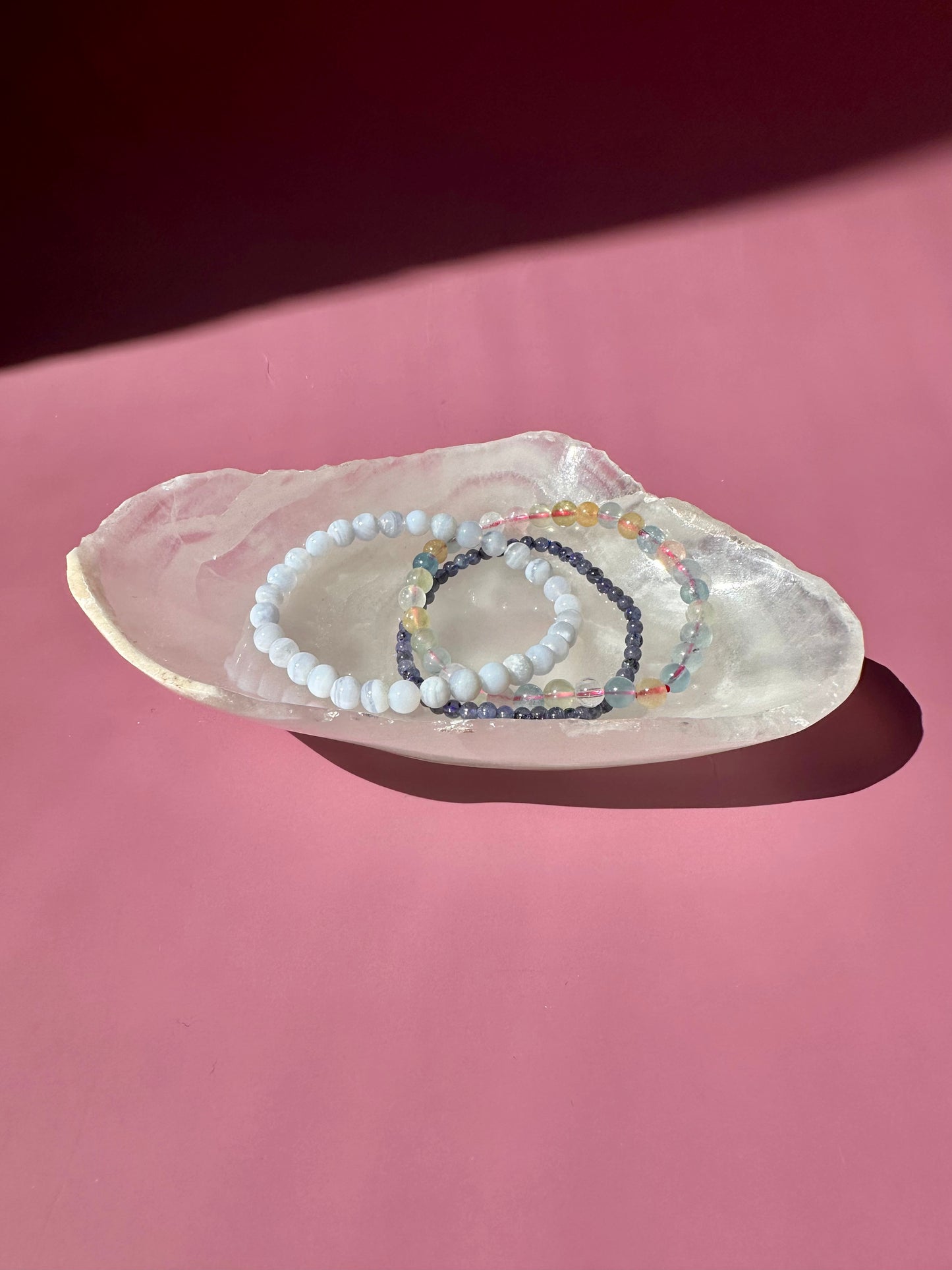 White Onyx Irregular Bowl Natural Rough Edge