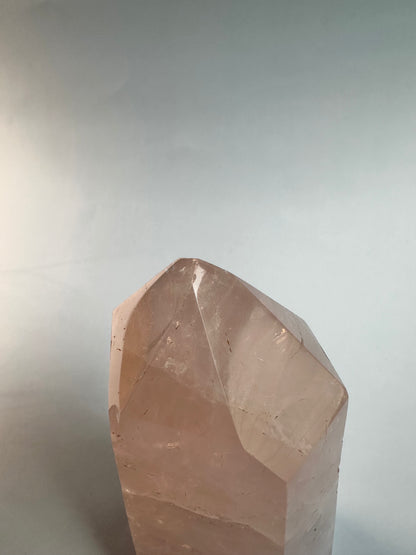 Perfectly Imperfect Rose Quartz Tower Misfit - B