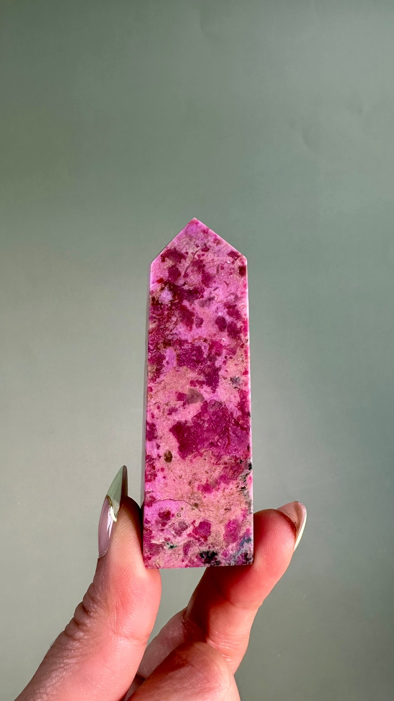 Cobaltoan Calcite Tower – Option A