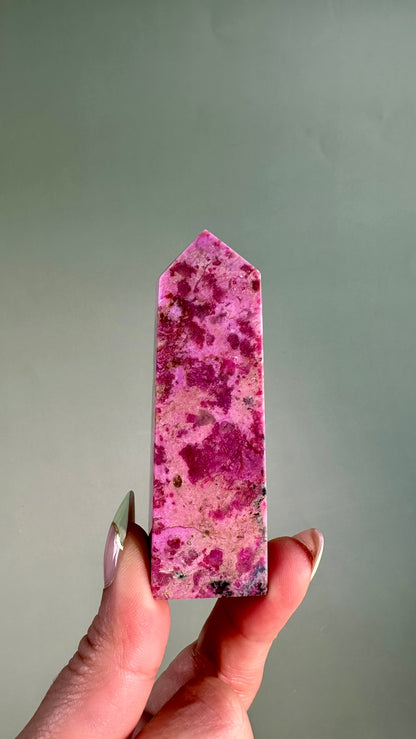 Cobaltoan Calcite Tower – Option A