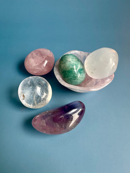 Mini Rose Quartz Bowl