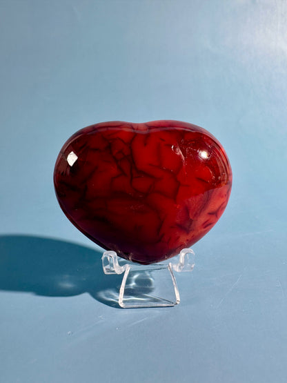 Small Carnelian Heart Option B | Motivation, Passion & Confidence Crystal
