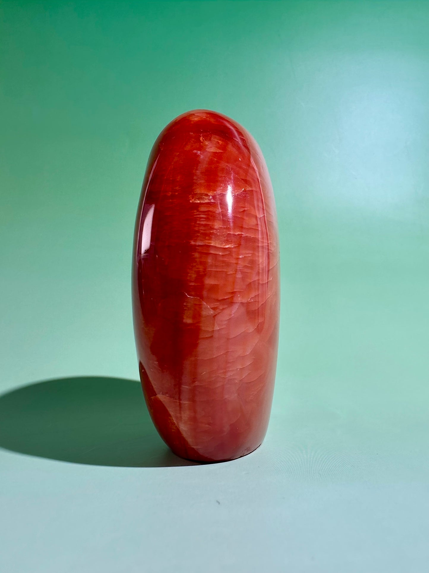 Carnelian Standing Freeform – Option G | Success, Motivation & Empowerment Crystal