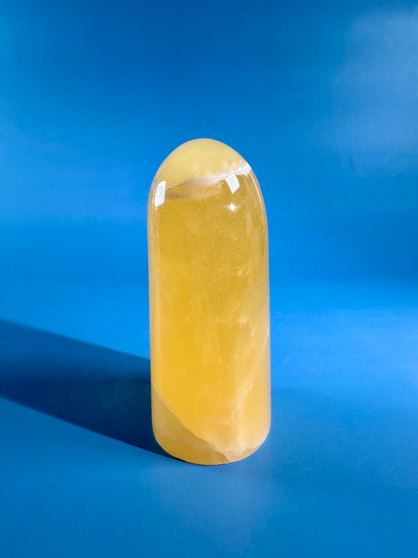 Orange Calcite Freeform - Option  C