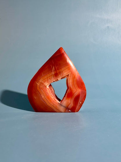 Carnelian Flame Option P | One-of-a-Kind Creative Energy Crystal