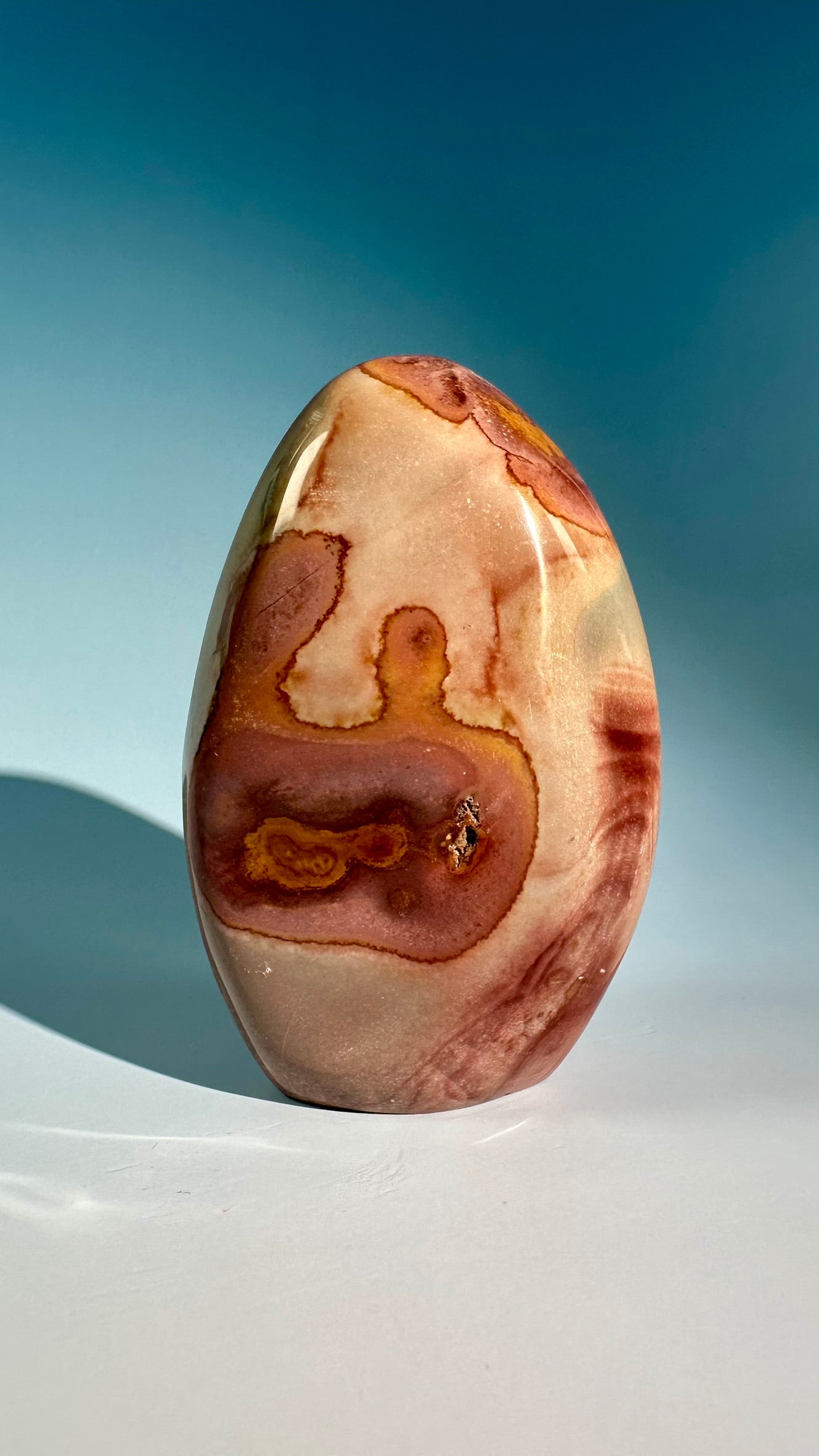 Polychrome Jasper Standing Freeform – Option C