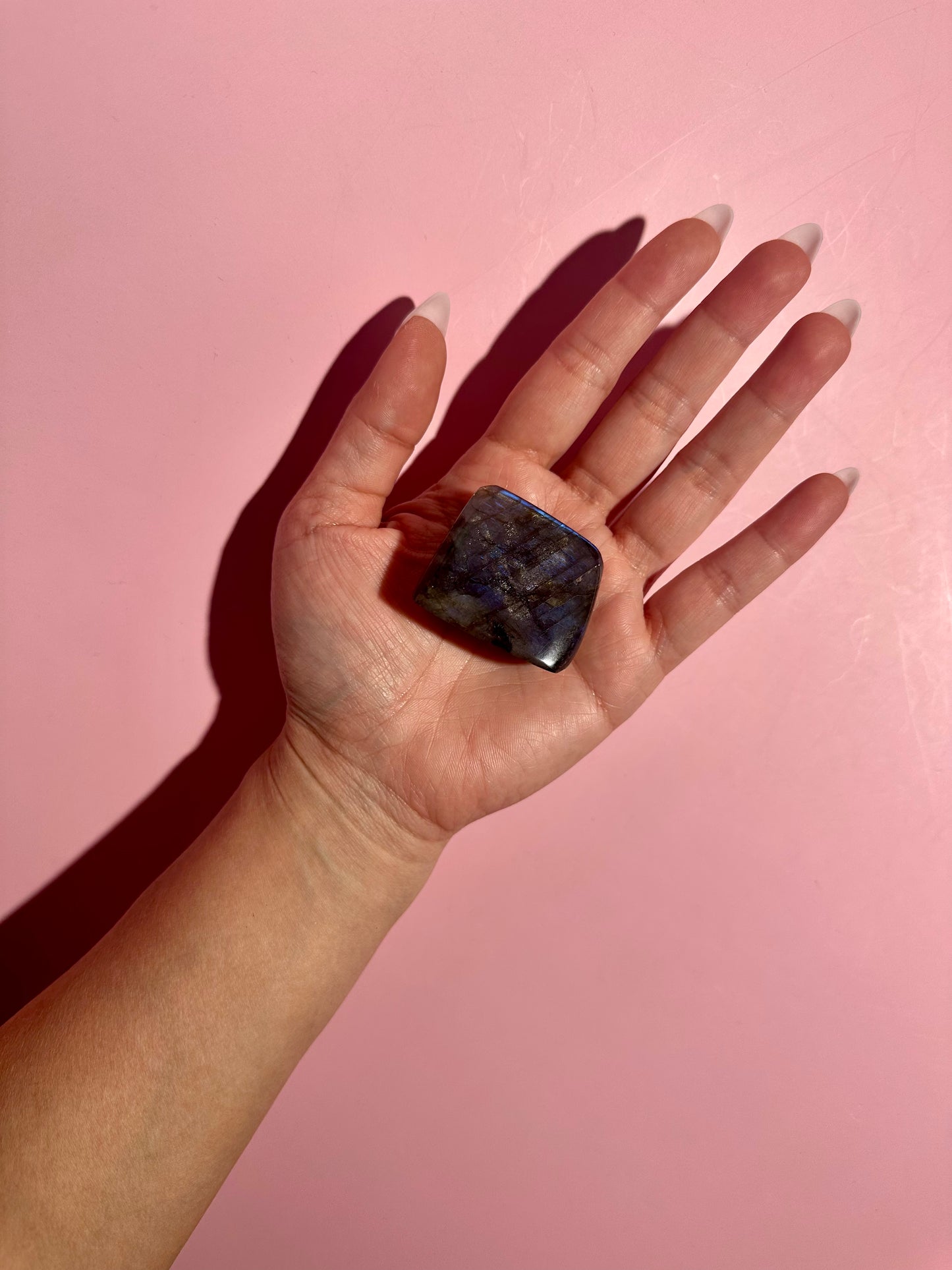 Small Blue Flash Labradorite Standing  Freeform – Option F