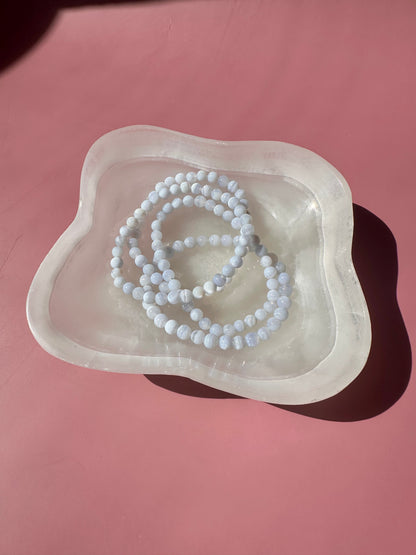 White Onyx Irregular Bowl