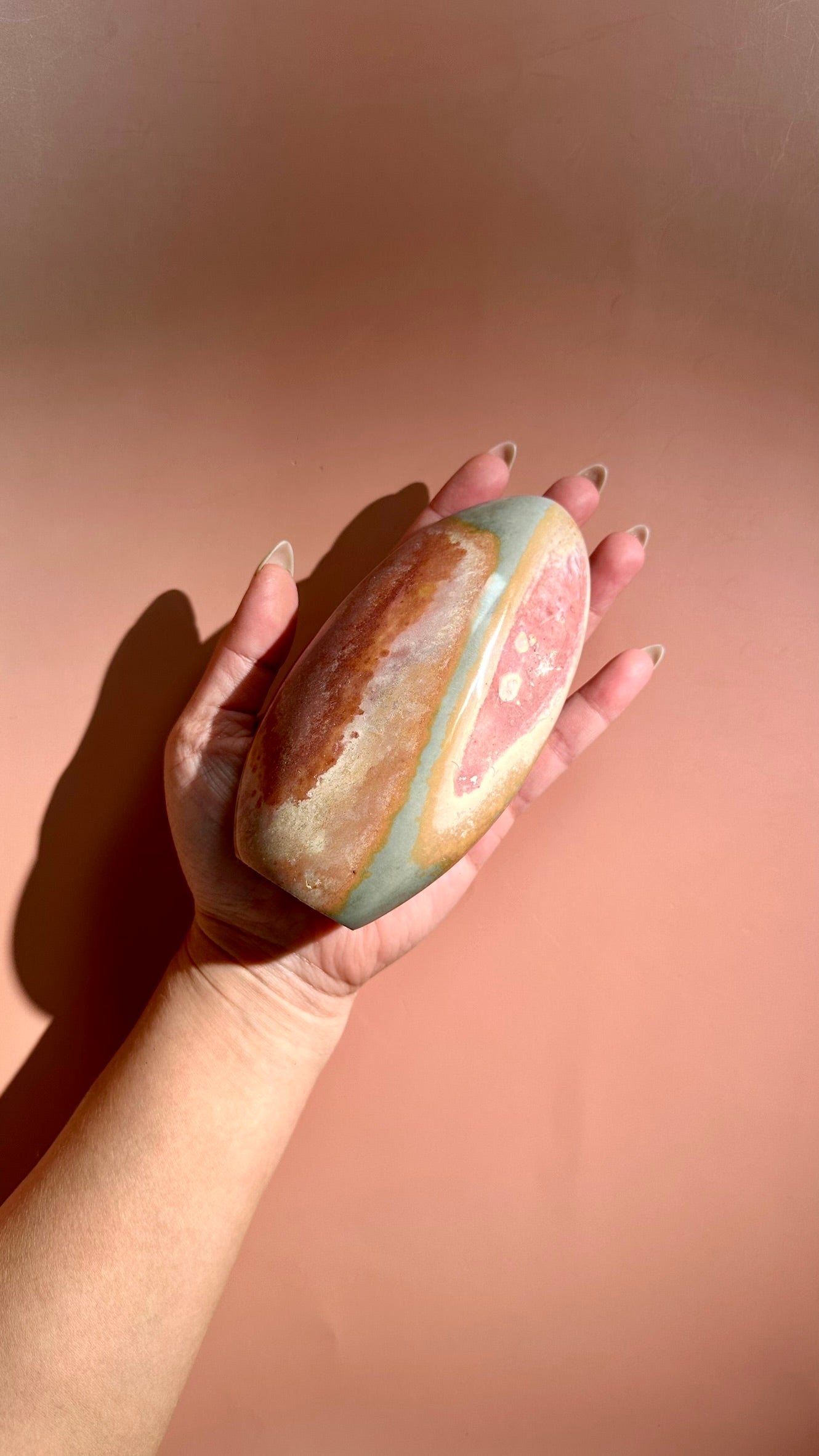Polychrome Jasper Standing Freeform – Option G