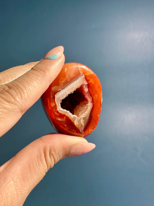 Carnelian Standing Freeform Option M | Motivation, Creativity & Courage Crystal