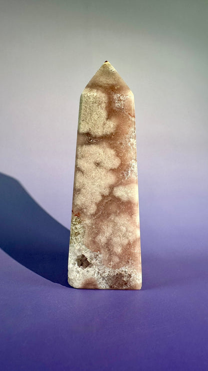 Pink Amethyst Obelisk – Option D