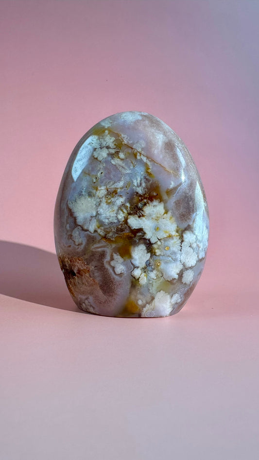 Flower Agate Freeform – Option A