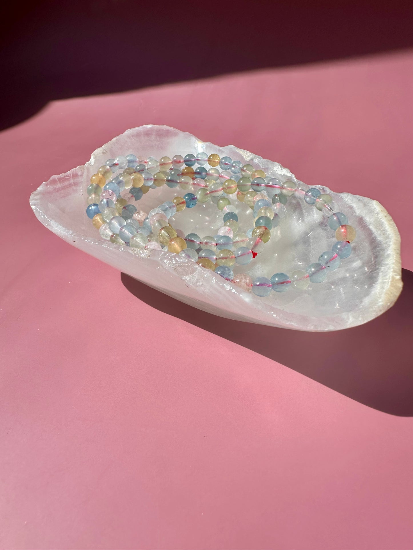 White Onyx Irregular Bowl Natural Rough Edge