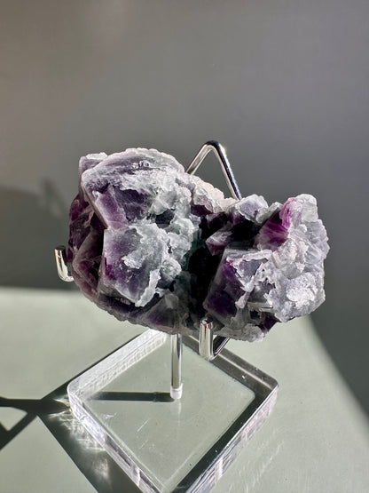 Green & Purple Fluorite Specimen – Option A