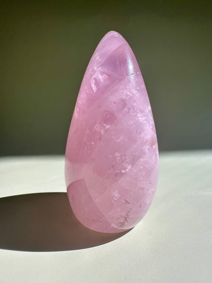 Medium Rose Quartz Standing Freeform - A