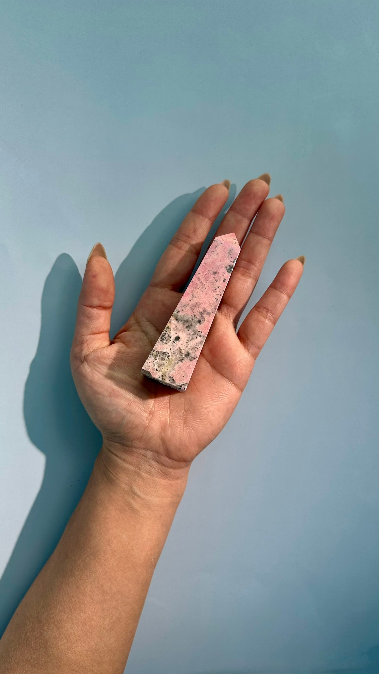 Peruvian Rhodonite Tower – Option B
