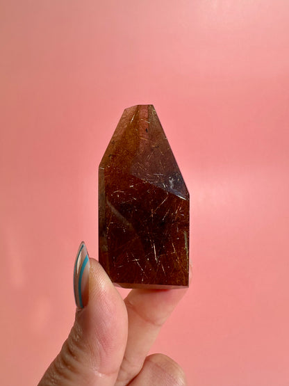 Copper Rutile Quartz Gusher – Option A | Manifestation, Clarity & Amplified Energy