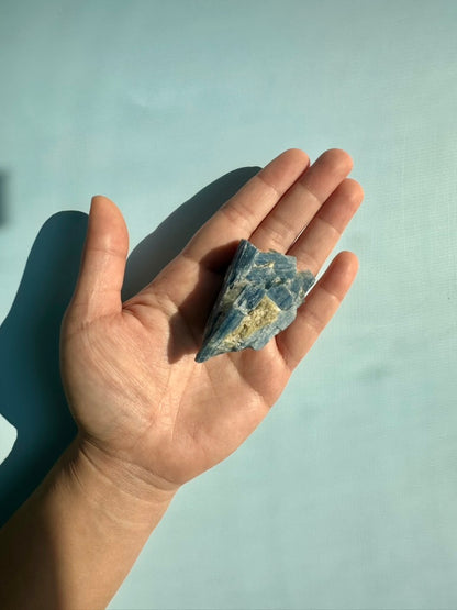 Kyanite in Quartz Cluster - B