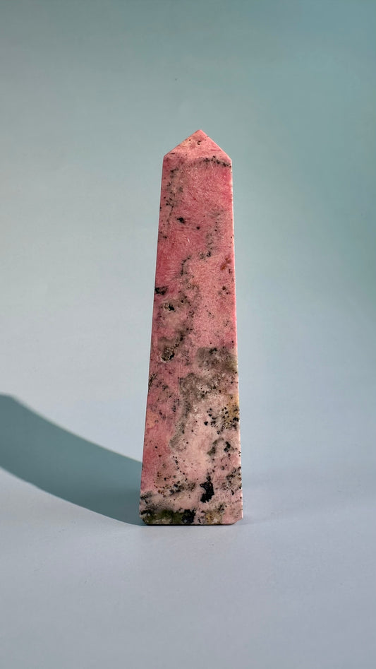 Peruvian Rhodonite Tower – Option B