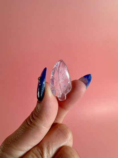 Amethyst Feather | Purple Crystal Carving