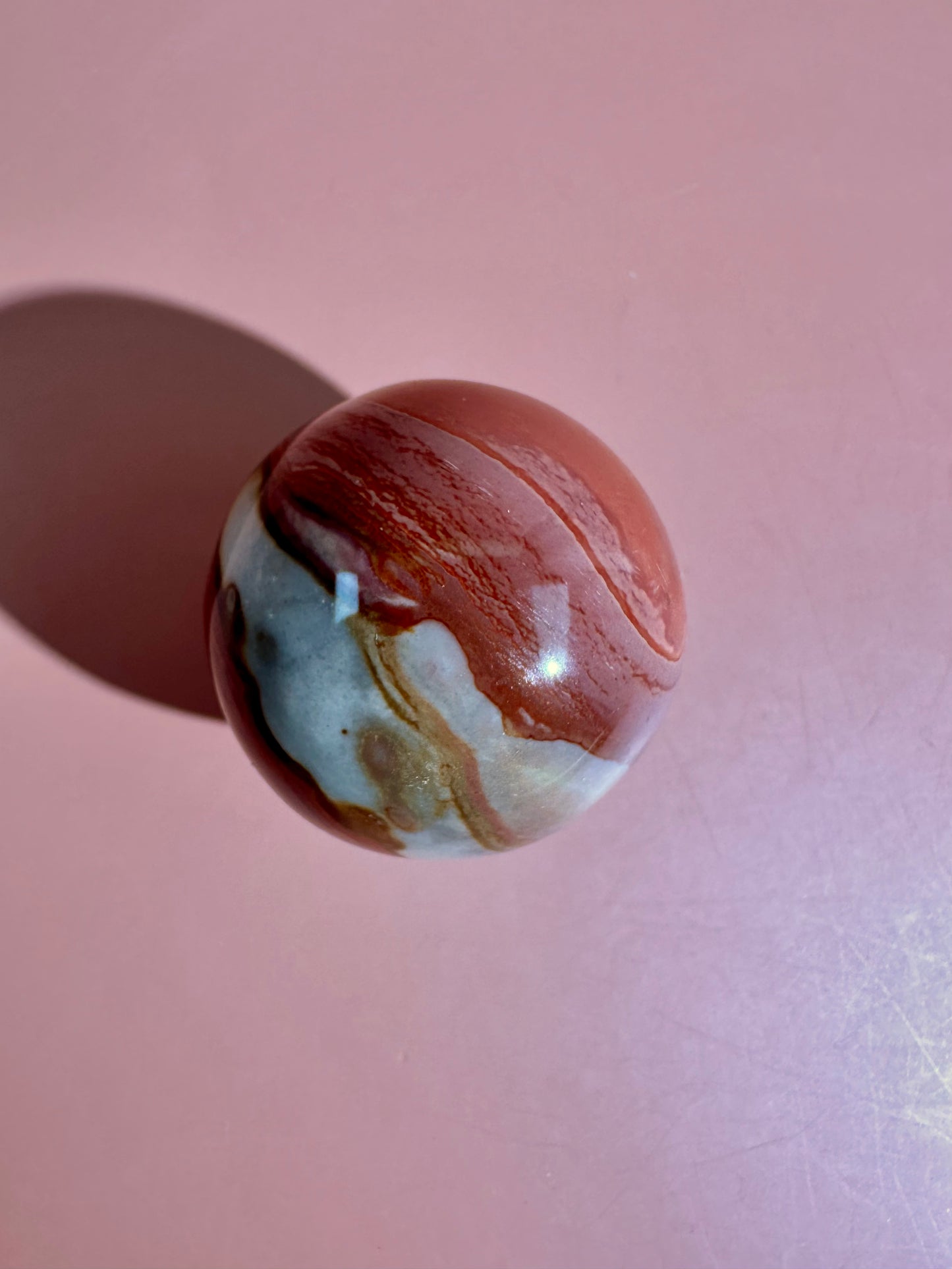 Polychrome Jasper Sphere – Option A