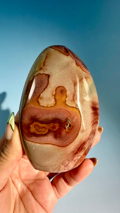 Polychrome Jasper Standing Freeform – Option C