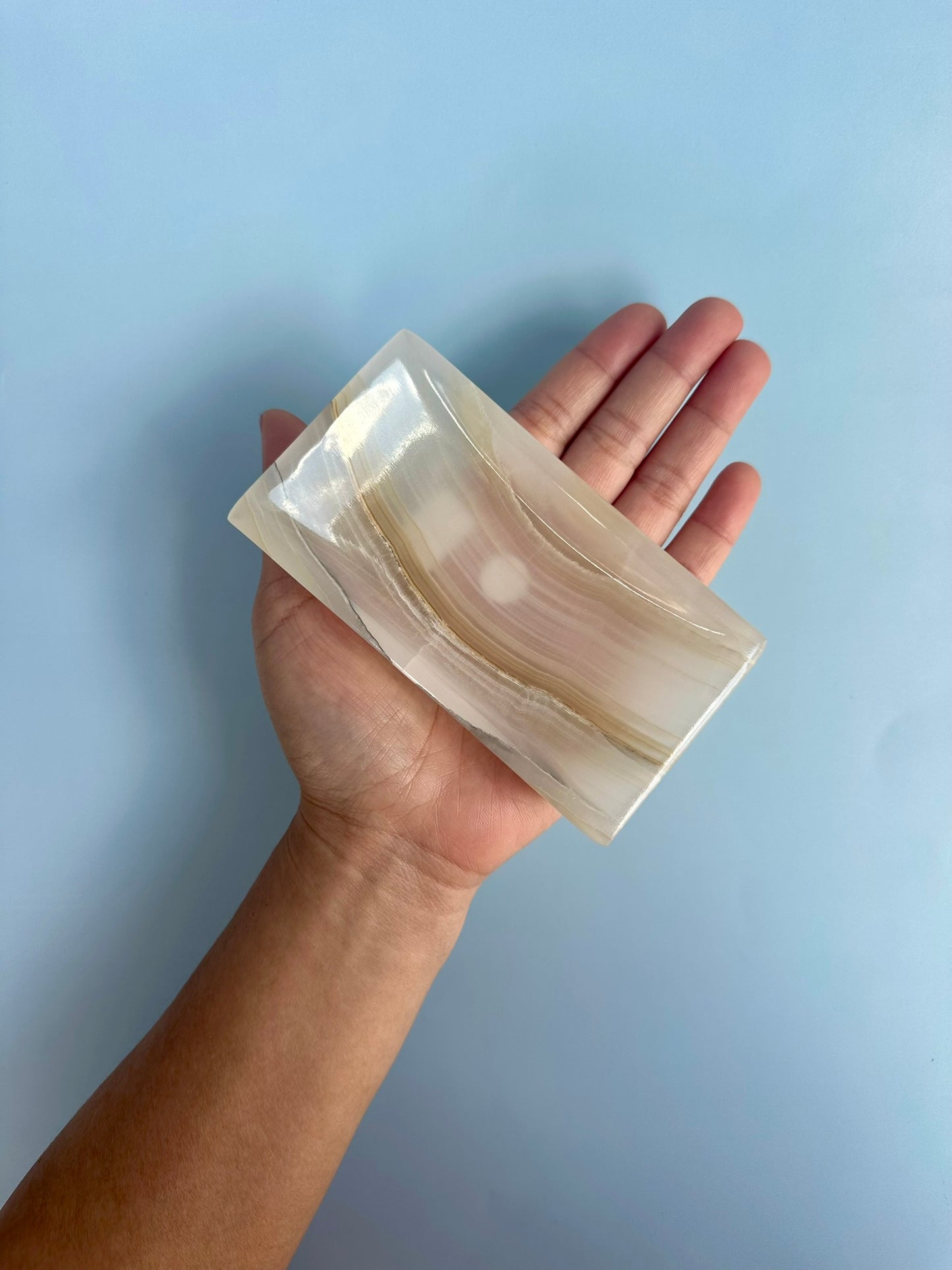 Banded Onyx Rectangular Dish