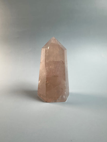 Perfectly Imperfect Rose Quartz Tower Misfit - B