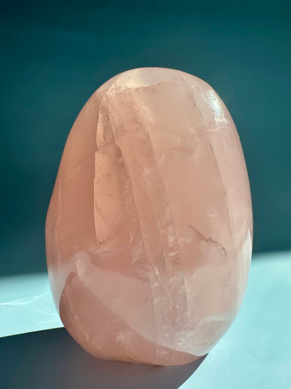 Large Rose Quartz Standing Freeform