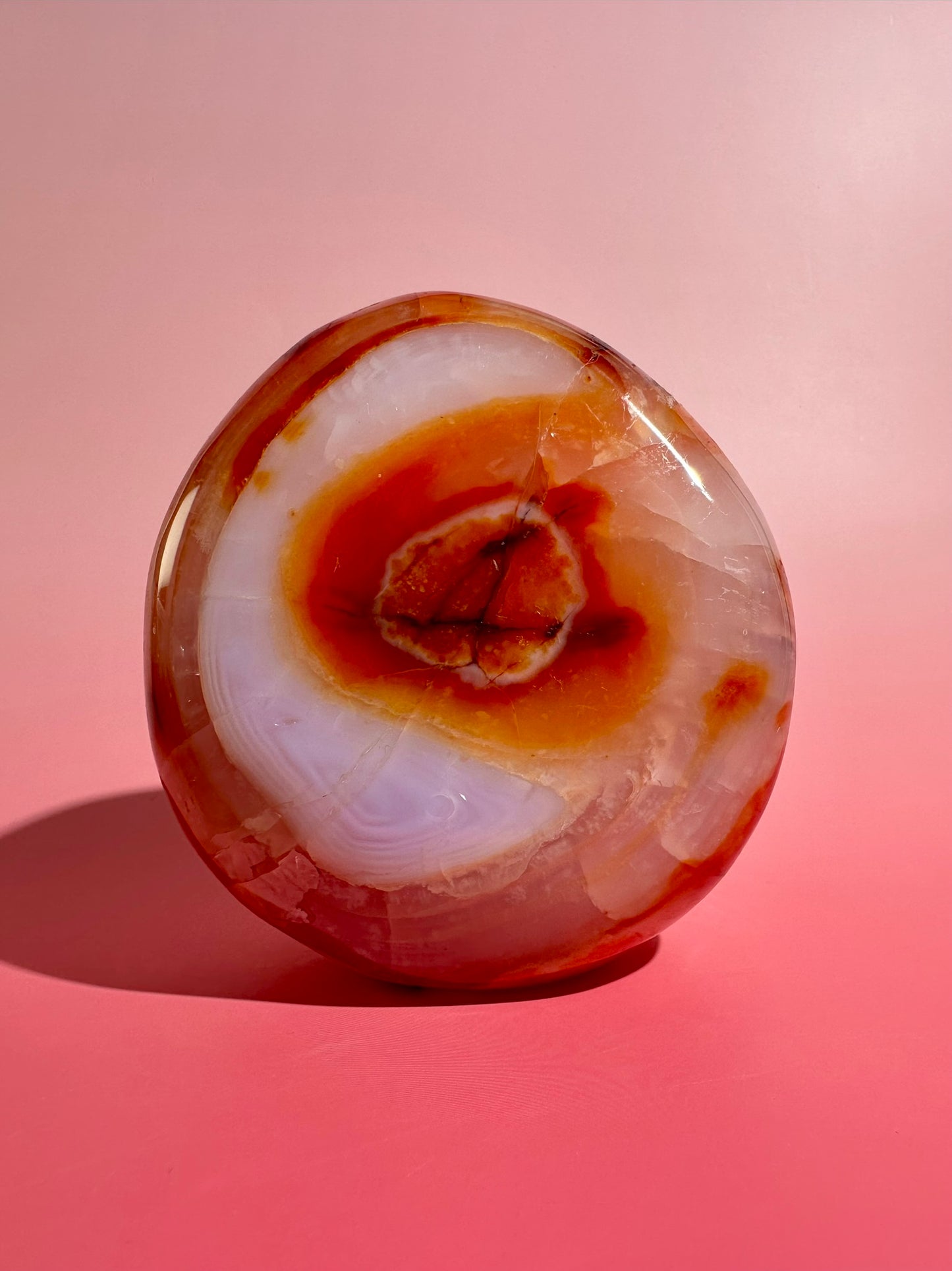 Carnelian Standing Freeform – Option J | Courage, Manifestation & Abundance Crystal