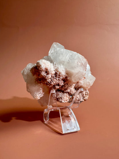 Apophyllite Stilbite Cluster - B