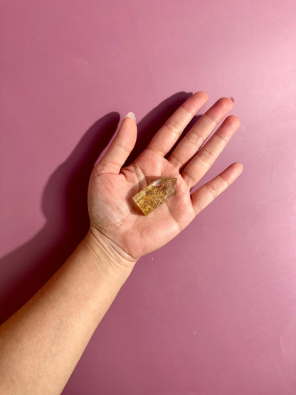 Dendritic Quartz Tower – Option C | Clarity, Balance & Nature Energy
