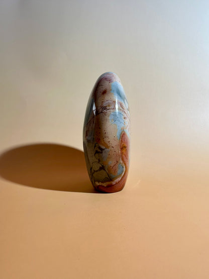 Polychrome Jasper Standing Freeform Option J | One-of-a-Kind Madagascar Crystal