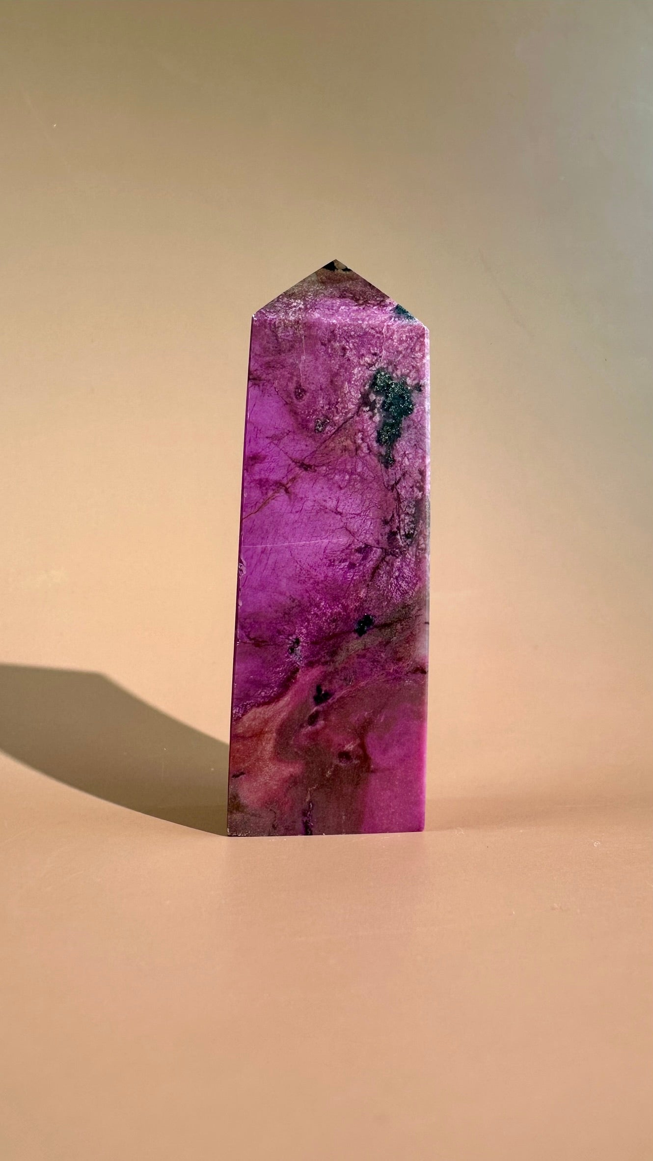 Cobaltoan Calcite Tower – Option B