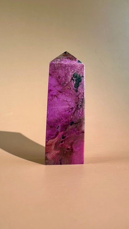 Cobaltoan Calcite Tower – Option B