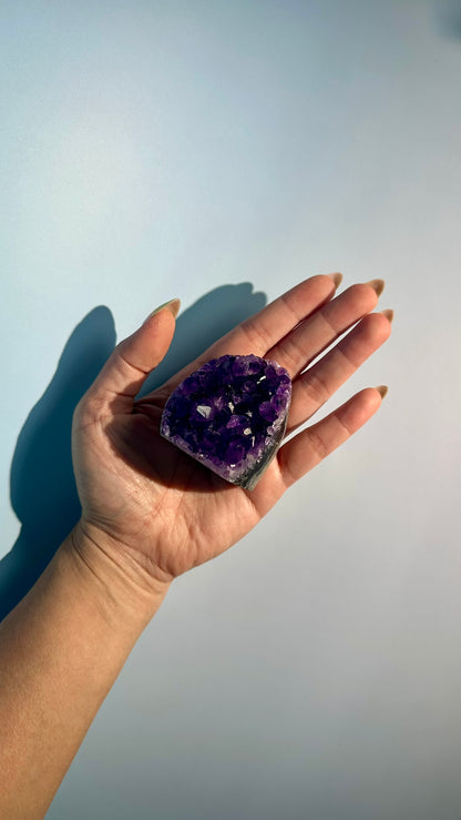 Small Uruguayan Amethyst Cut Base – Option D