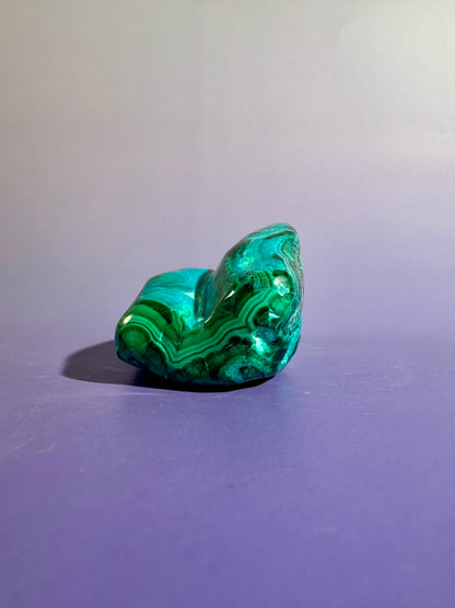 Malachite Chrysocolla Malacolla Polished Specimen Option F | Rare Congo Crystal