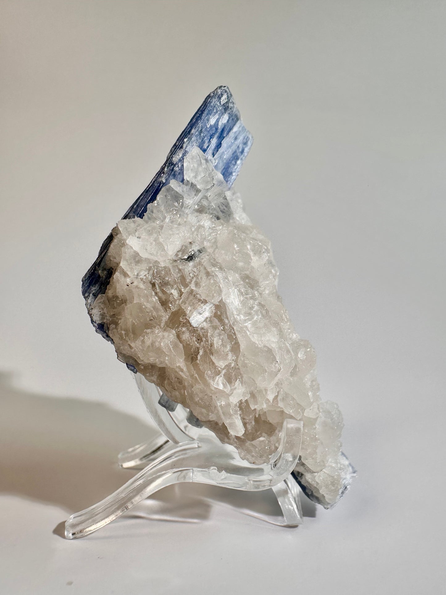 Kyanite in Quartz Cluster - D