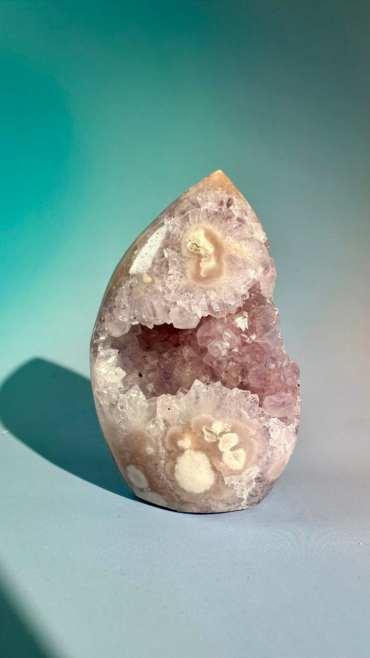 Pink Amethyst Flame – Option A