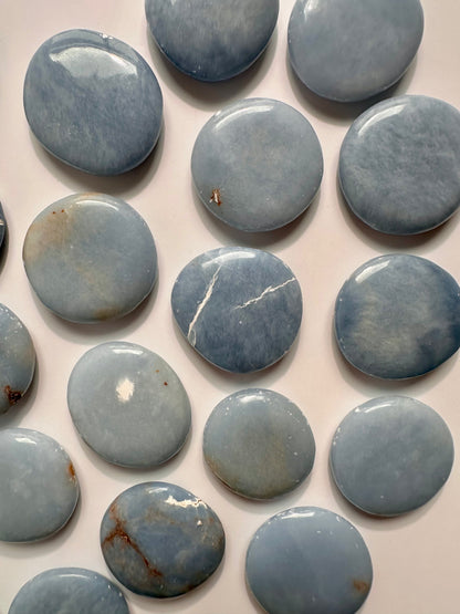 Angelite Flat Palm