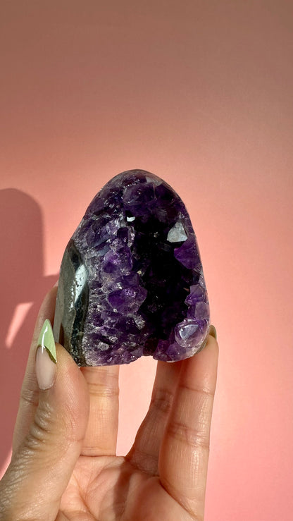 Small Uruguayan Amethyst Cut Base – Option F
