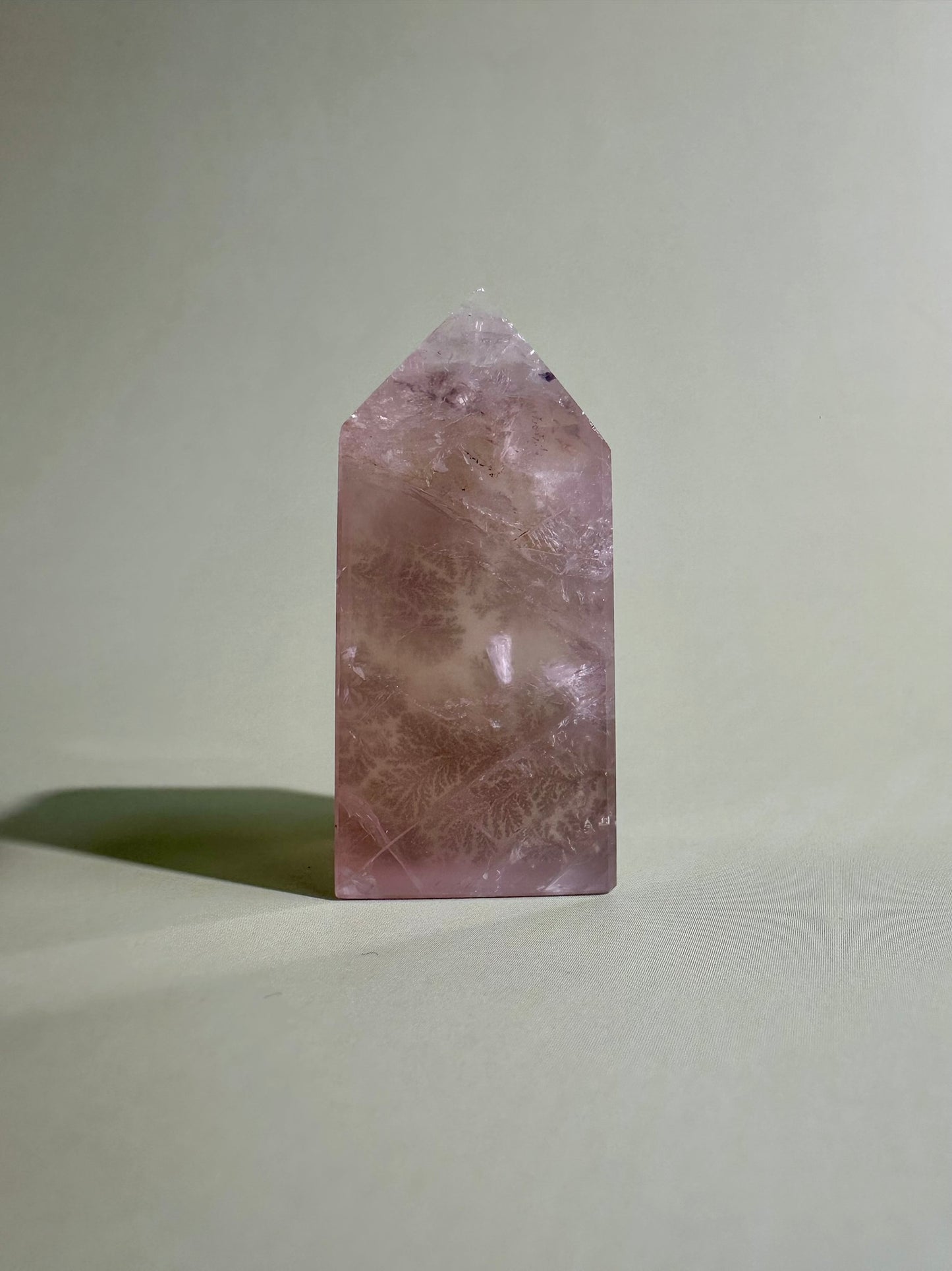 Dendritic Quartz Tower – Option B | Abundance & Harmony Energy