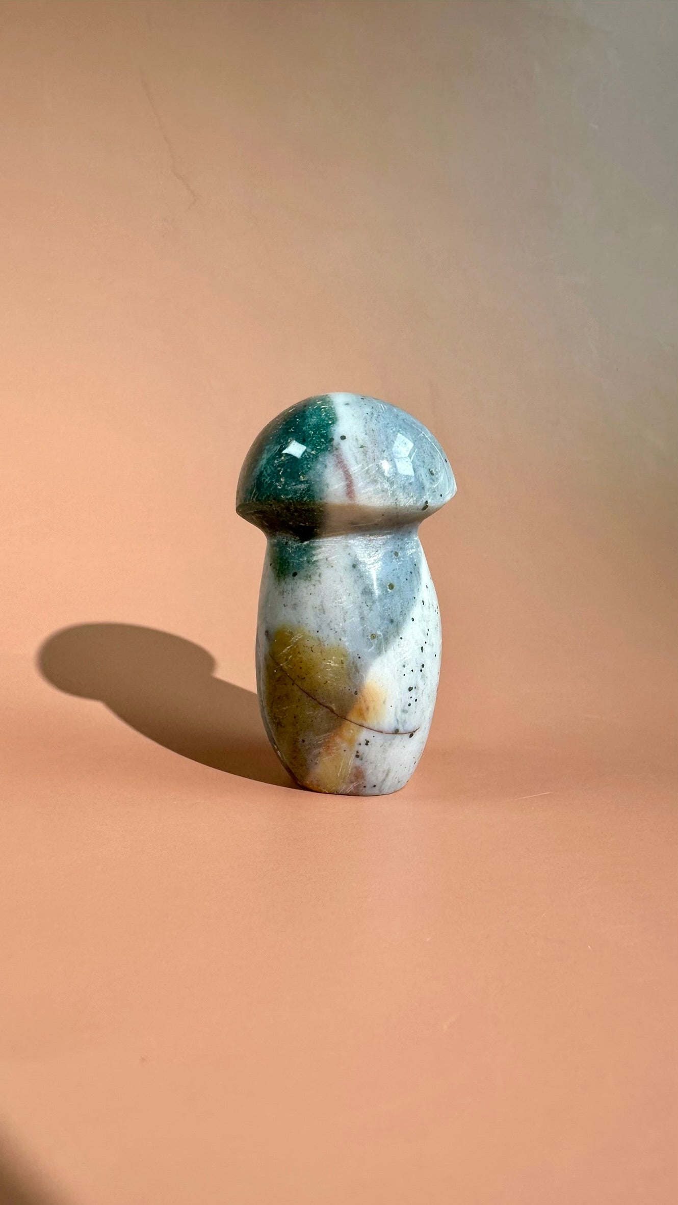 Small Sea Jasper Mushroom – Option B