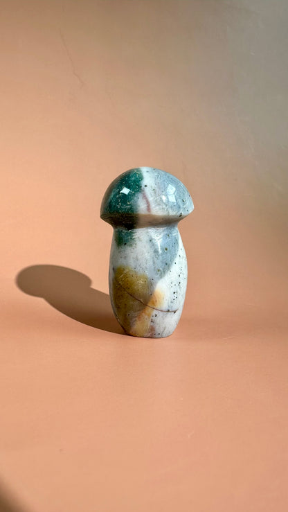 Small Sea Jasper Mushroom – Option B