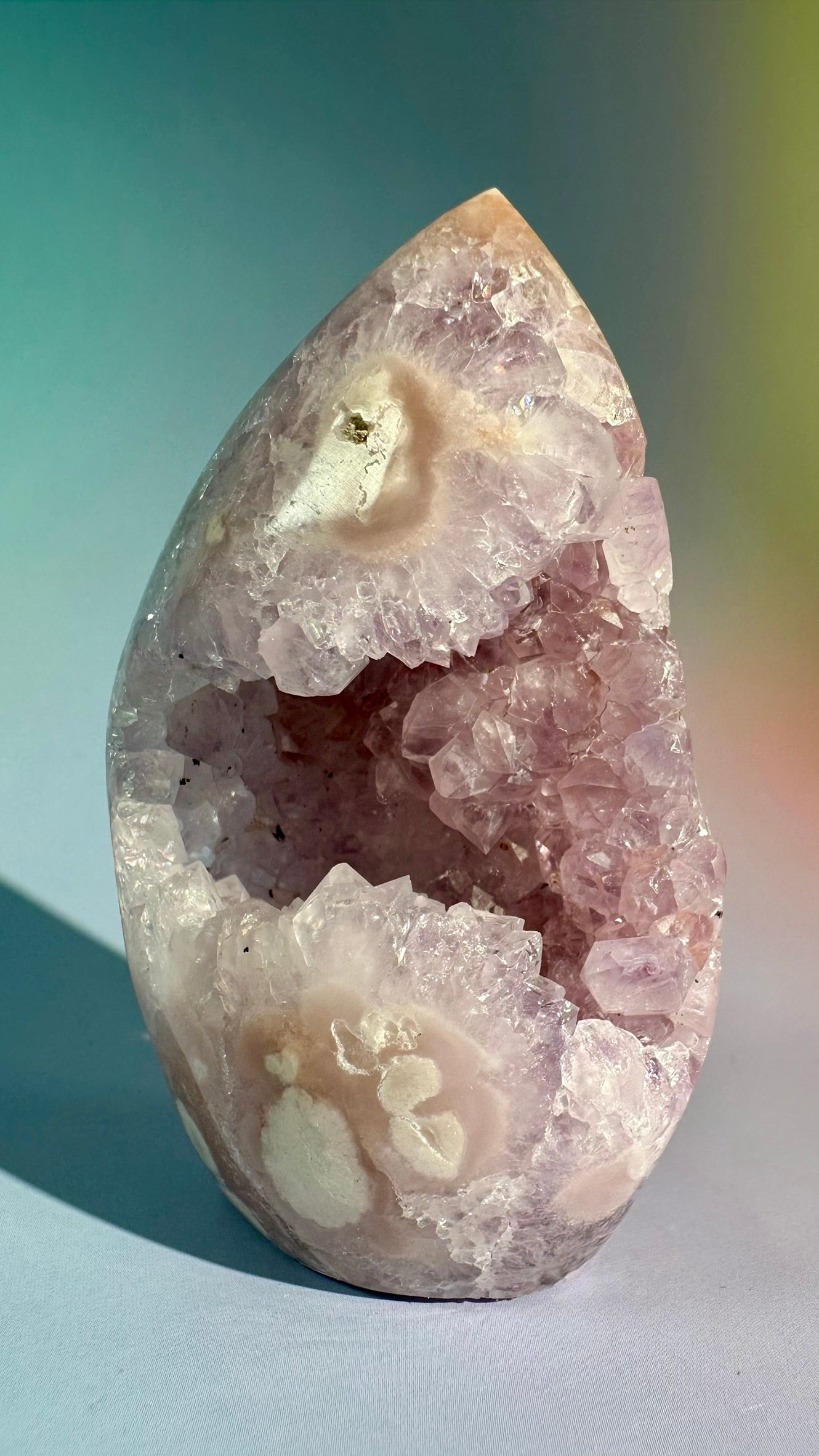 Pink Amethyst Flame – Option A